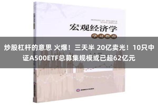 炒股杠杆的意思 火爆！三天半 20亿卖光！10只中证A500ETF总募集规模或已超62亿元