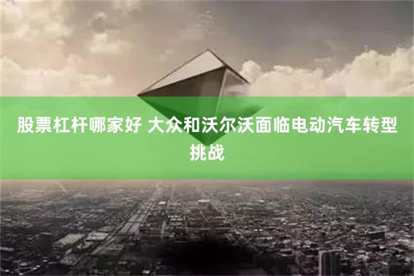 股票杠杆哪家好 大众和沃尔沃面临电动汽车转型挑战