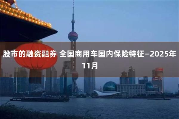 股市的融资融券 全国商用车国内保险特征—2025年11月